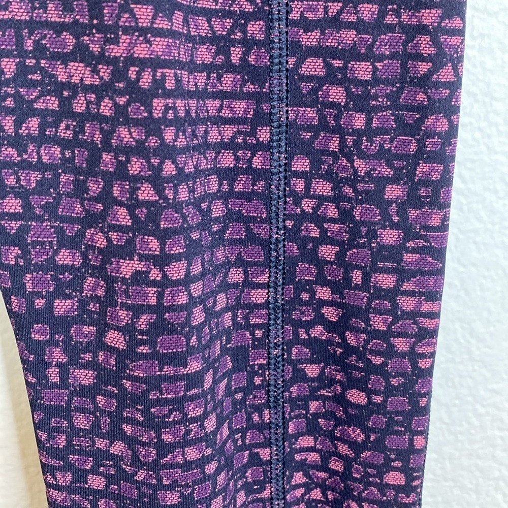 Lululemon speed tights women’s six 6 shatter weave dust coral EUC - Picture 3 of 6